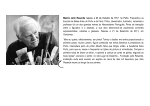 Mestre Júlio Resende nasceu a 23 de Outubro de 1917, no Porto