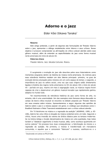 Adorno e o jazz