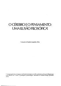C&eacute;rebro e pensamento - fflch-usp