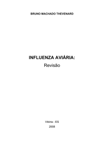 INFLUENZA AVIÁRIA: Revisão