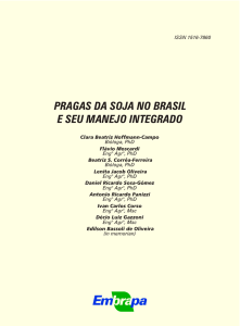 PRAGAS DA SOJA NO BRASIL E SEU MANEJO INTEGRADO