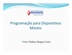 Programação para Dispositivos Móveis