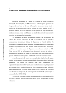 2 Controle de Tensão em Sistemas Elétricos de Potência