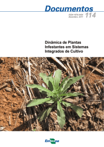 Dinâmica de Plantas Infestantes em Sistemas Integrados de Cultivo