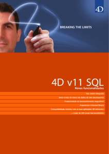 4D v11 SQL