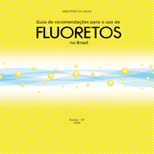Guia de recomendações para o uso de fluoretos