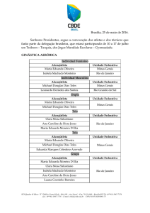 Brasília, 25 de maio de 2016. Senhores Presidentes, segue a