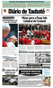 Missa para o Papa lota Catedral de Taubaté