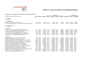 Carteira Fundo VIP atualizada a 31 Março 2017 2017-03-31