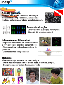 Adauto Cardoso Interesse científico atual Hobbies - IBB