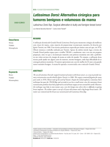 Latissimus Dorsi: Alternativa cirúrgica para tumores benignos e