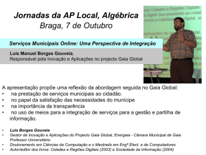 Jornadas da AP Local, Algébrica Braga, 7 de Outubro