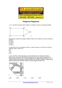 Polígonos Regulares - NS Aulas Particulares