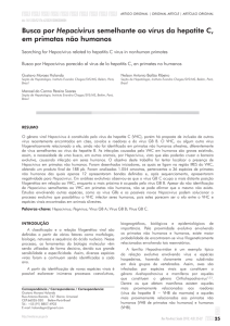 Busca por Hepacivirus semelhante ao vírus da hepatite C, em