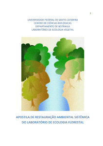 Apostila de Restauração Ambiental Sistêmica do