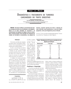 DIAGNÓSTICO E TRATAMENTO DE TUMORES CARCINÓIDES DO