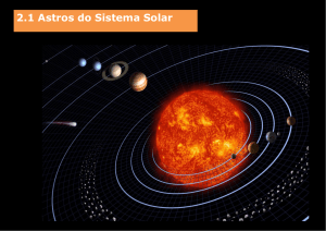 2.1 Astros do Sistema Solar