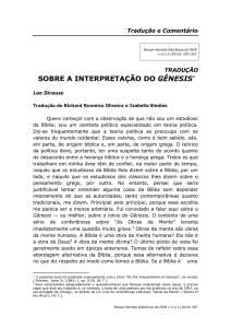 sobre a interpretação do gênesis