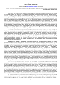 Consciência Artificial