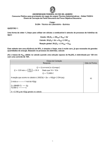 B-204 - Técnico de Laboratório - Química