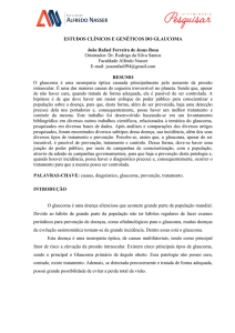 estudos clínicos e genéticos do glaucoma