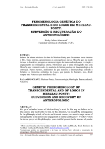 7.apr.fenomenologia genética do transcendental e do logos