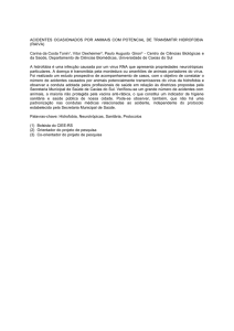 ACIDENTES OCASIONADOS POR ANIMAIS COM