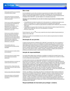 Versão PDF da Ajuda - Accu-Chek Connect Online Diabetes
