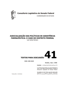 Judicialização da política de assistência