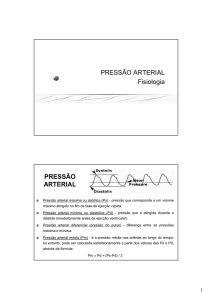 pressão arterial