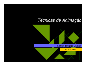 Técnicas de Animação