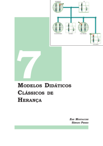 Capítulo 7 MODELOS DIDÁTICOS CLÁSSICOS DE HERANÇA