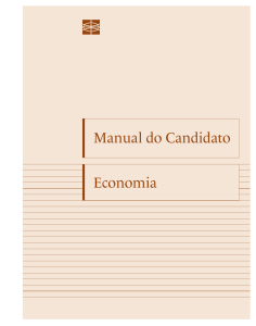 Economia Manual do Candidato