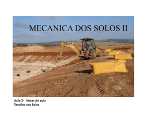MECANICA DOS SOLOS II