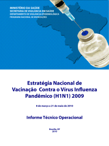 Estratégia Nacional de Vacinação Contra o Vírus Influenza