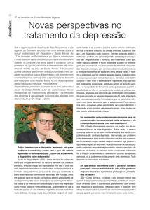 Novas perspectivas no tratamento da depressão