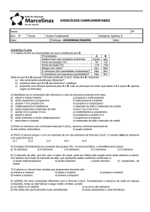 EXERCÍCIOS COMPLEMENTARES