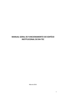 manual geral de funcionamento do edifício institucional do bh-tec