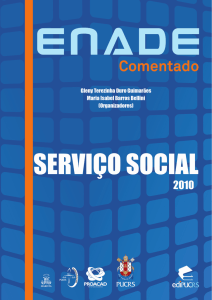 ENADE comentado 2010 : serviço social