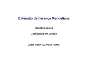Extensão da herança Mendeliana