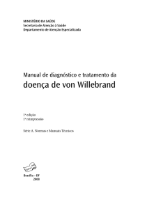 doença de von Willebrand - BVS MS
