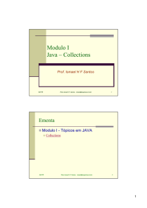 Modulo I Java – Collections - PUC-Rio