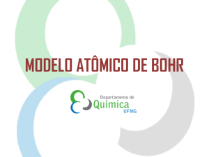 modelo atômico de bohr