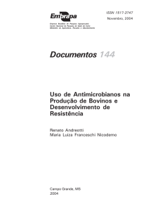 Uso de antimicrobianos ............................................. 11