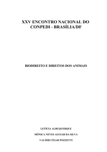 xxv encontro nacional do conpedi - brasília/df