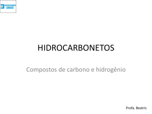 hidrocarbonetos - Escola Monteiro Lobato