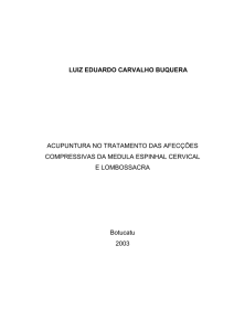 Acupuntura no Tratamento das Afecções Compressivas