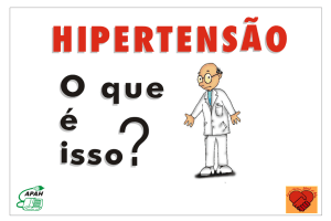 Slides Hipertensão Arterial/Leigos