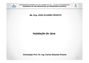 Instalação do Java