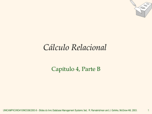 Cálculo Relacional - IC